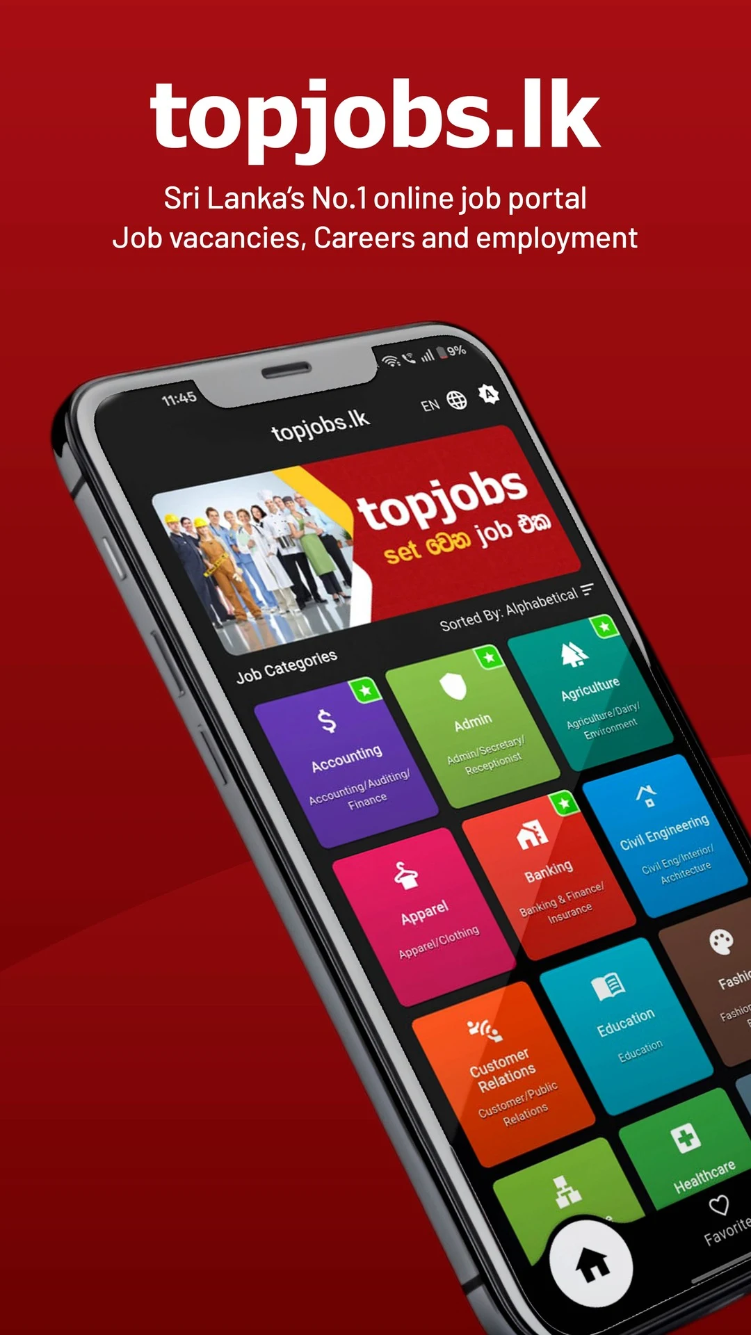 topjobs screenshot